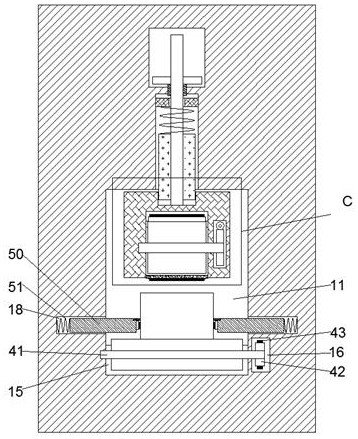 Aluminum profile surface multi-section polishing system and polishing process