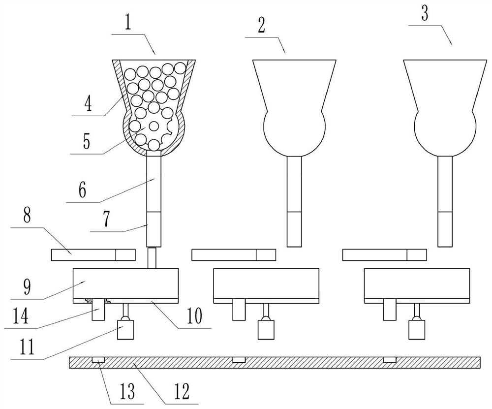 Blood collection tube labeling device