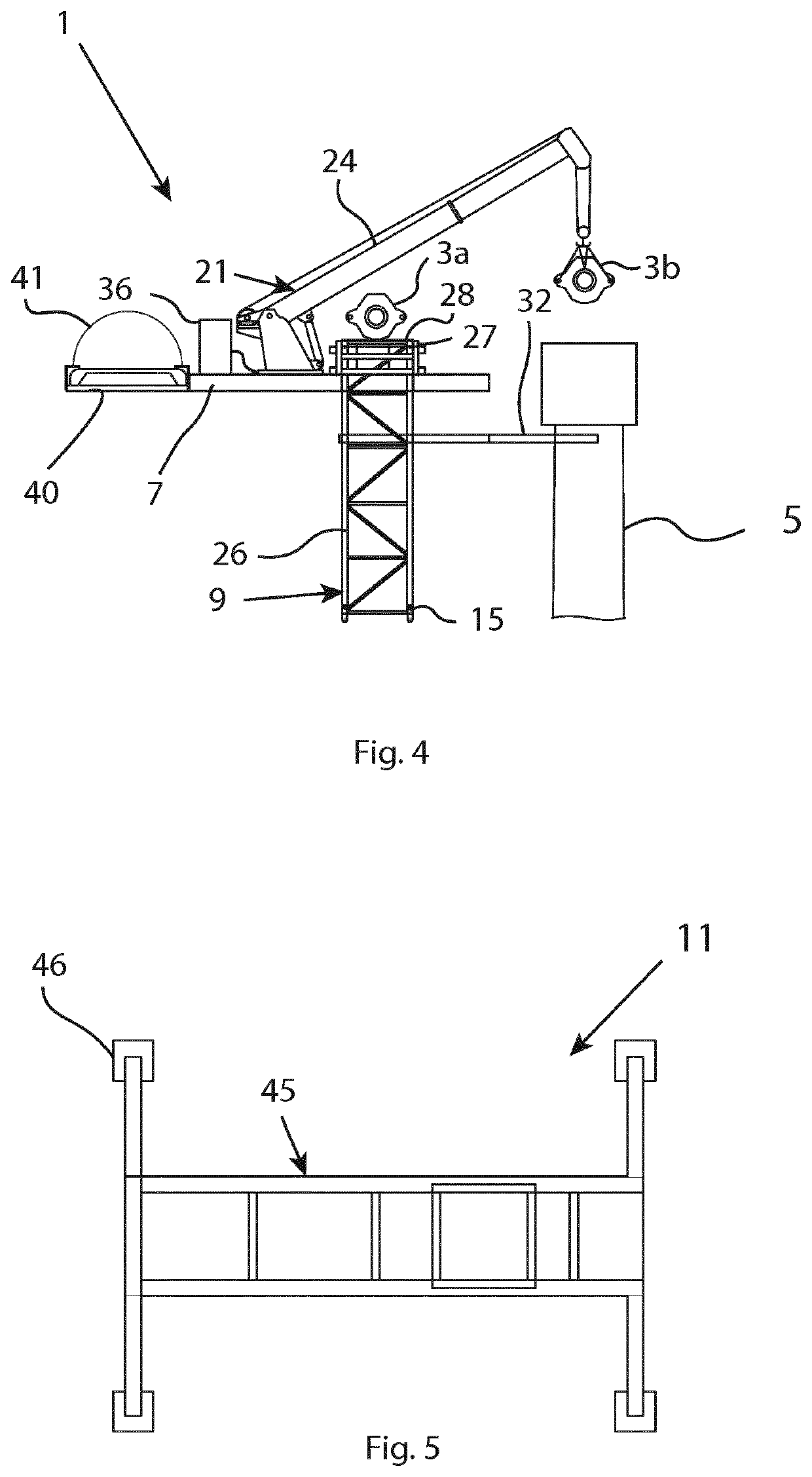 Lifting assembly for elevating components to a wind turbine and a method for using the lifting assembly