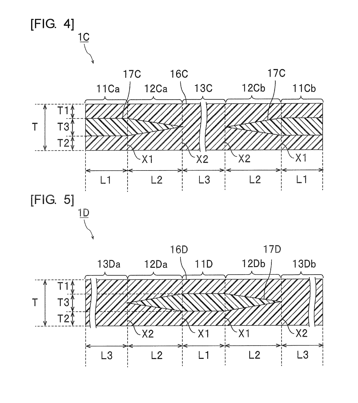 Intermediate film for laminated glass and laminated glass