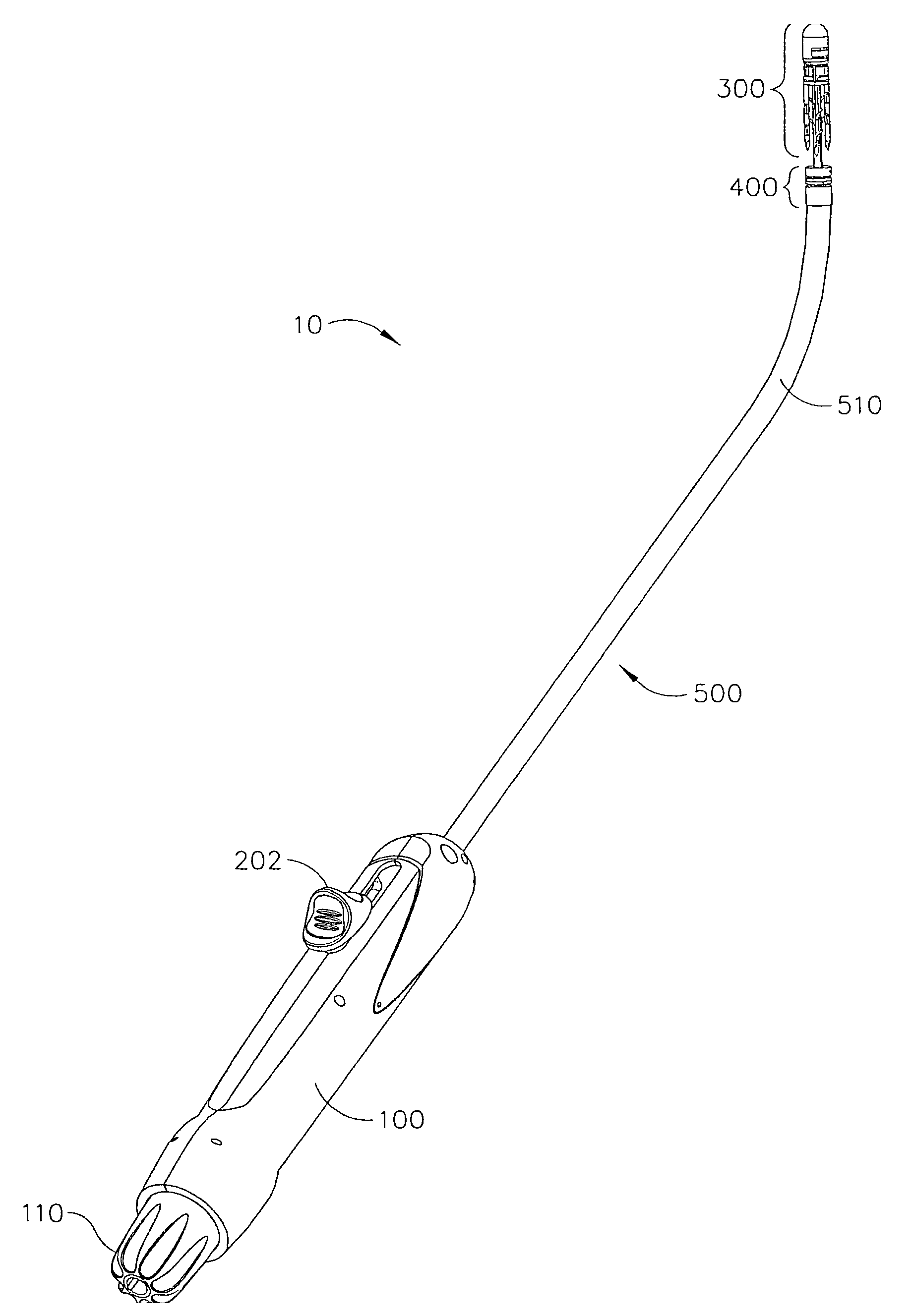 Method and instrument for effecting anastomosis of respective tissues defining two body lumens