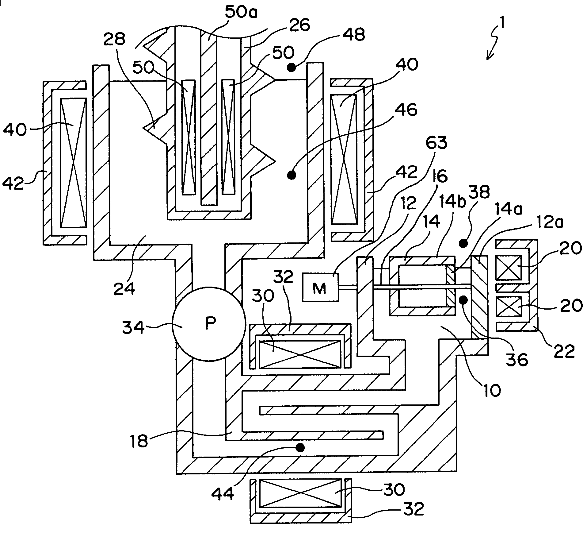 Adhesive coating device