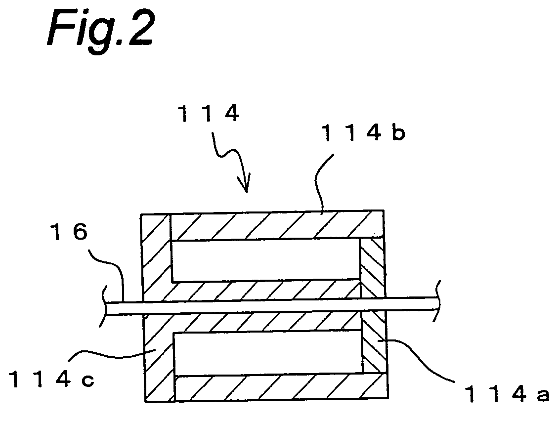 Adhesive coating device