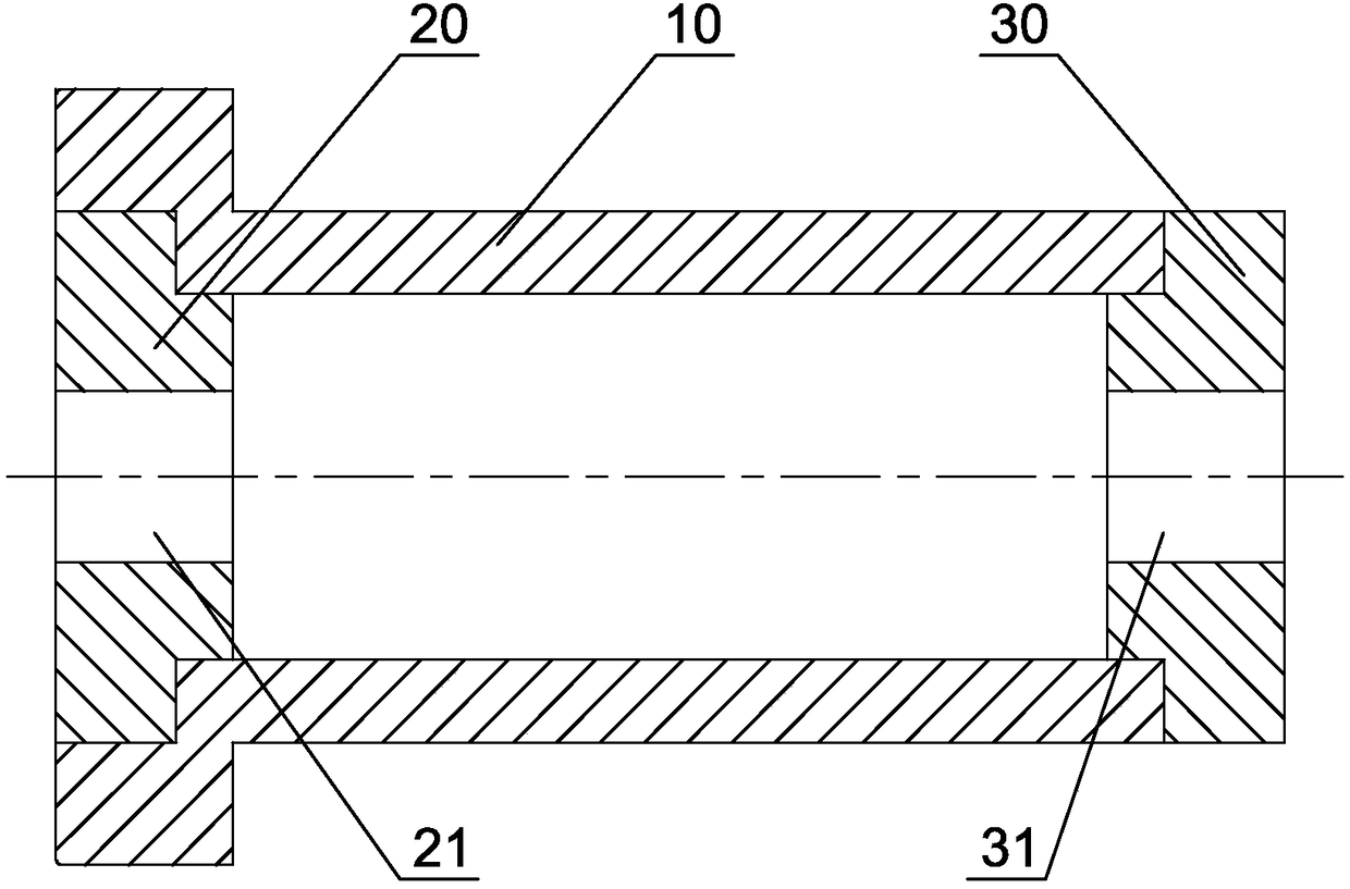 High-precision bearing with large length-to-diameter ratio and its manufacturing method, and water pump rotor and its manufacturing method