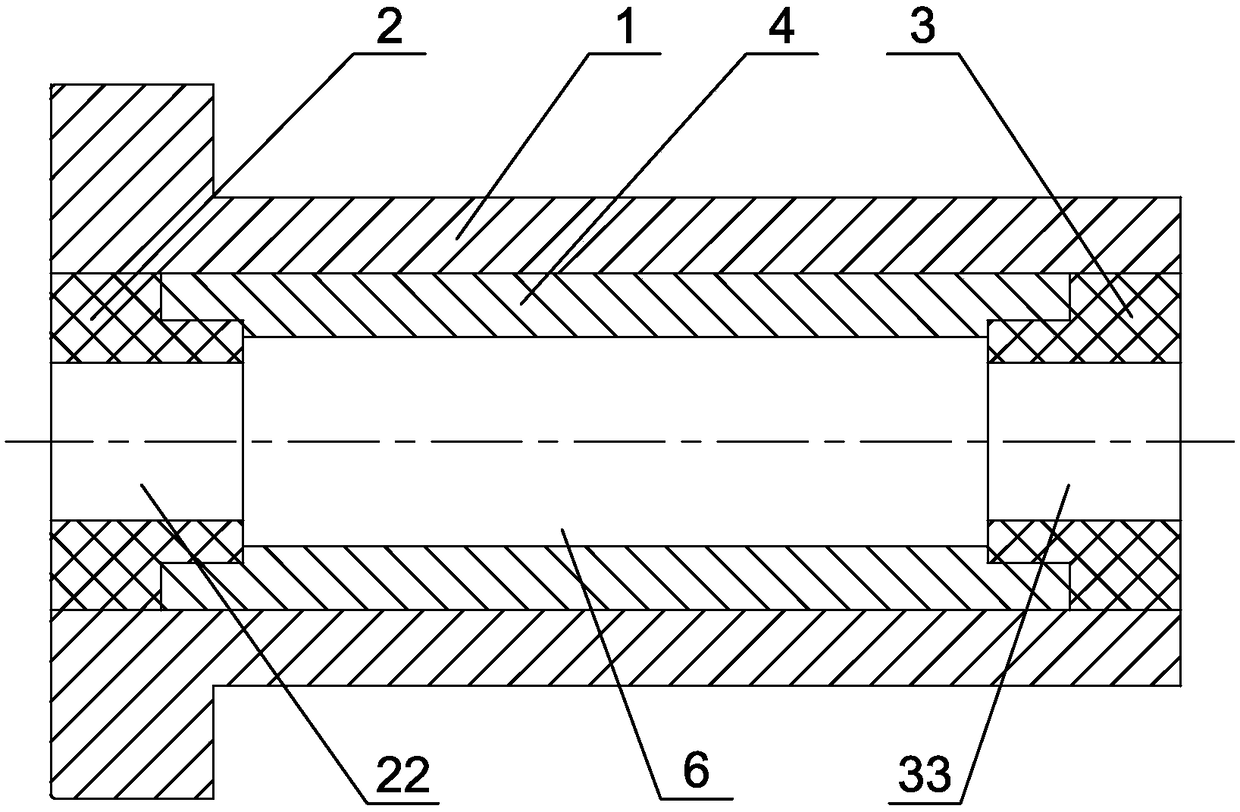 High-precision bearing with large length-to-diameter ratio and its manufacturing method, and water pump rotor and its manufacturing method