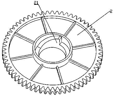 Push rod mechanism with automatic retraction function