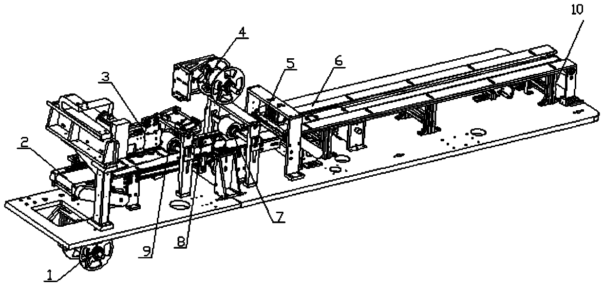 Two-sided laminating mechanism for glass shells of mobile phones