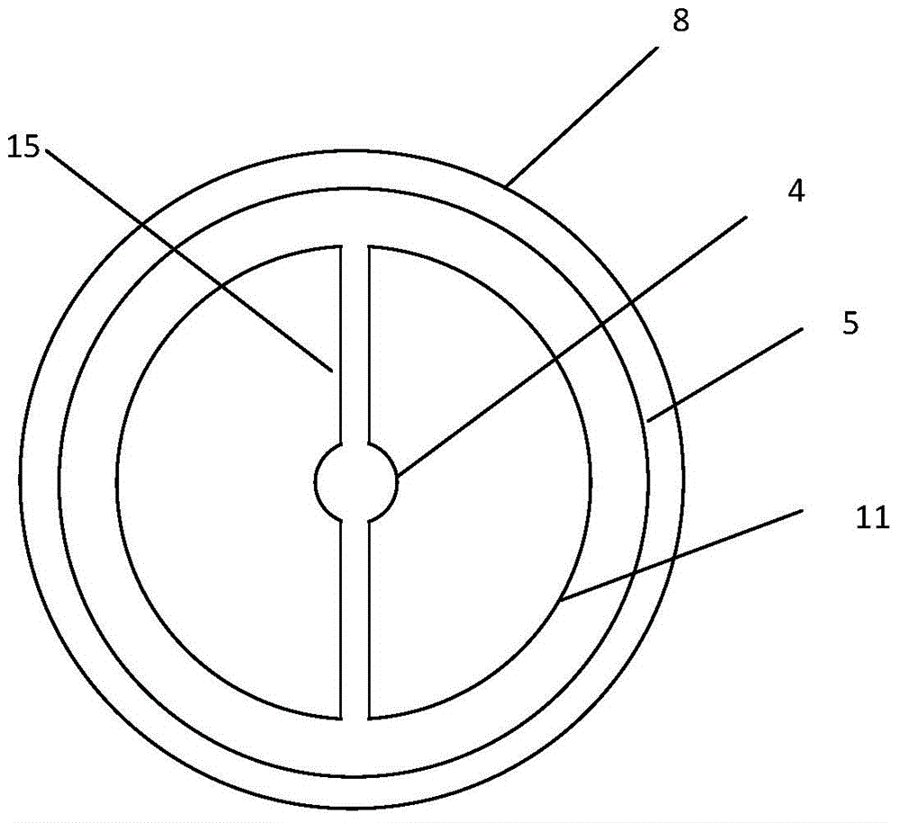 Coal underground gasification device and gasification method thereof