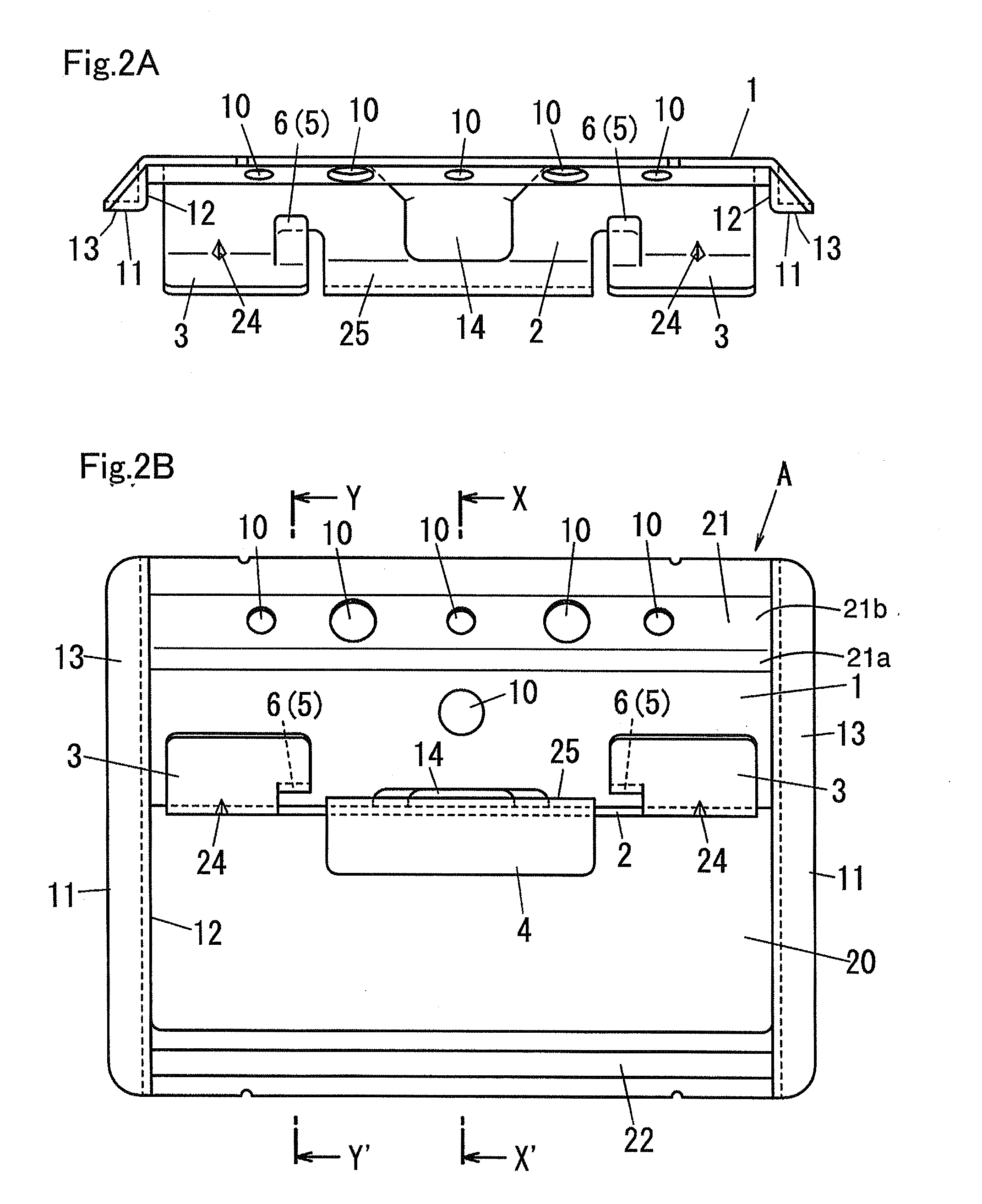 External material clamp and external material clamping structure