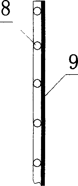 Integrated apparatus of solar heat pump heating and photovoltaic generating