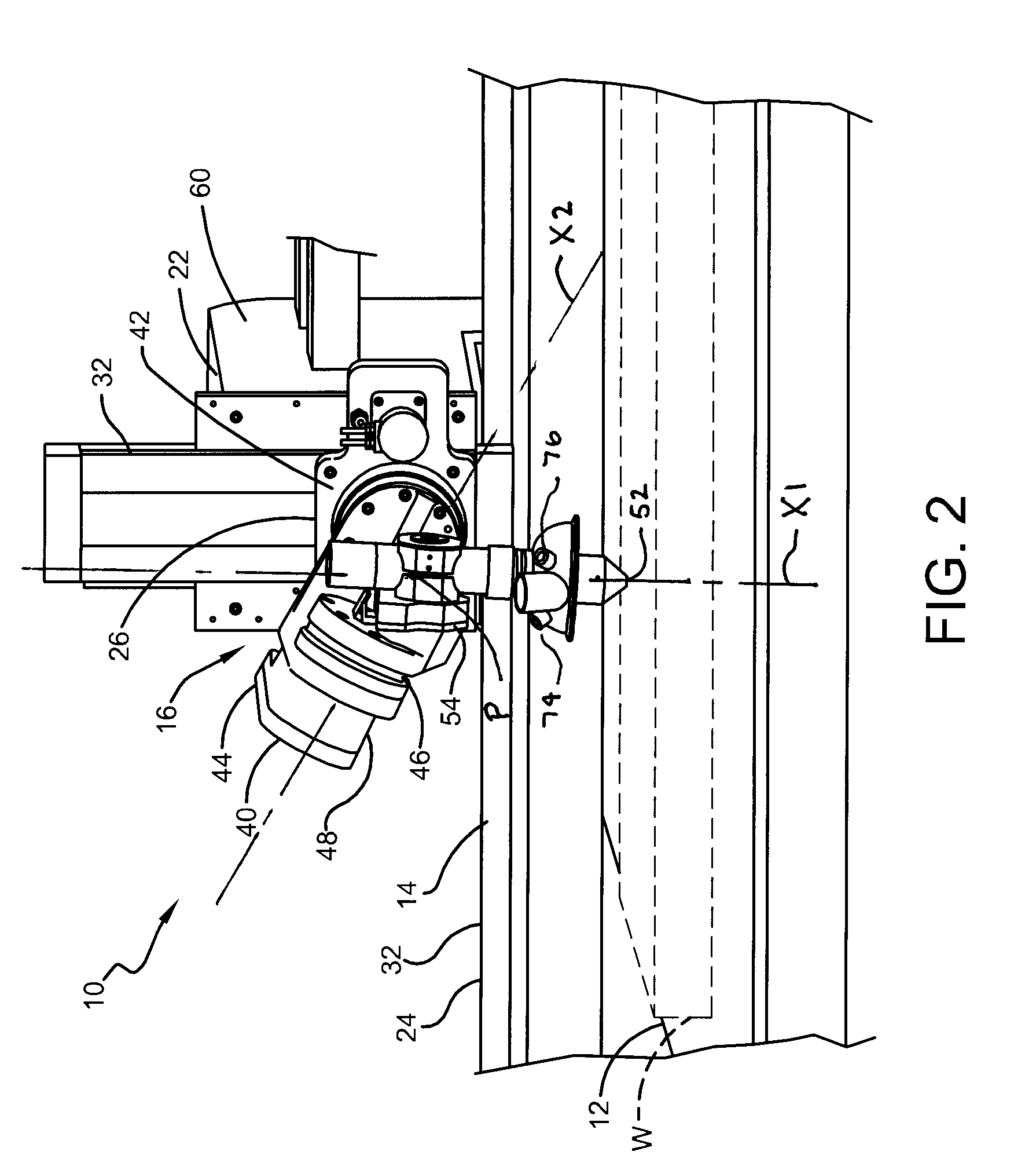 Plasma torch cutting device and process