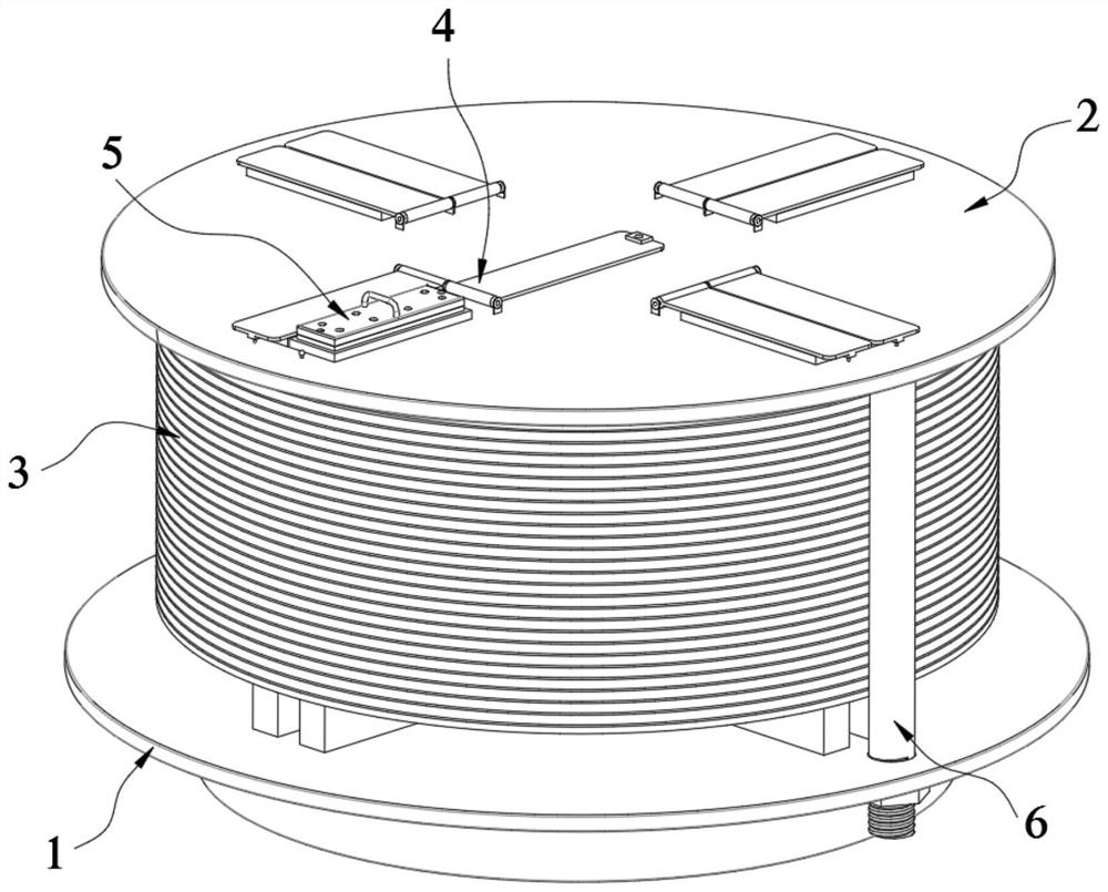 Tooling for glue filling of new energy vehicle motor rotors