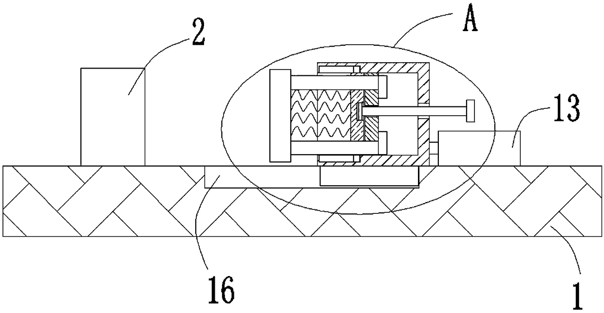 Extruding device for mould welding