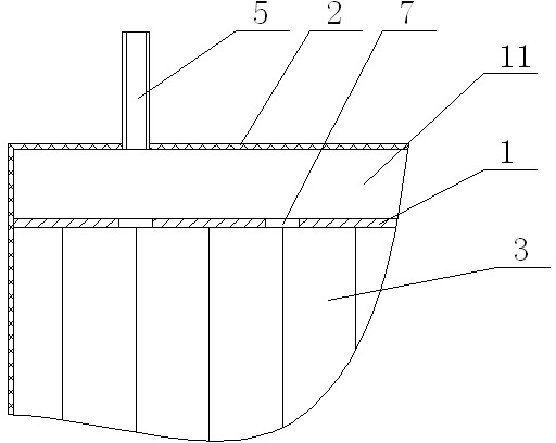 Flat-plate-type air solar heat collector and production method for heat absorption plate thereof