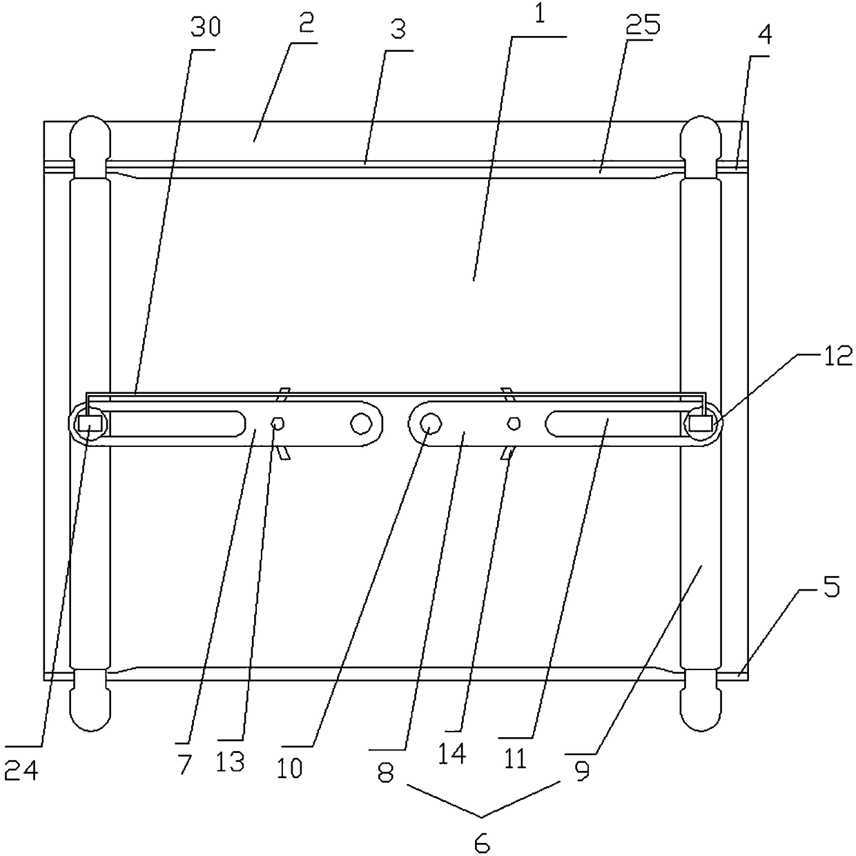 Locking device for busway plugging box