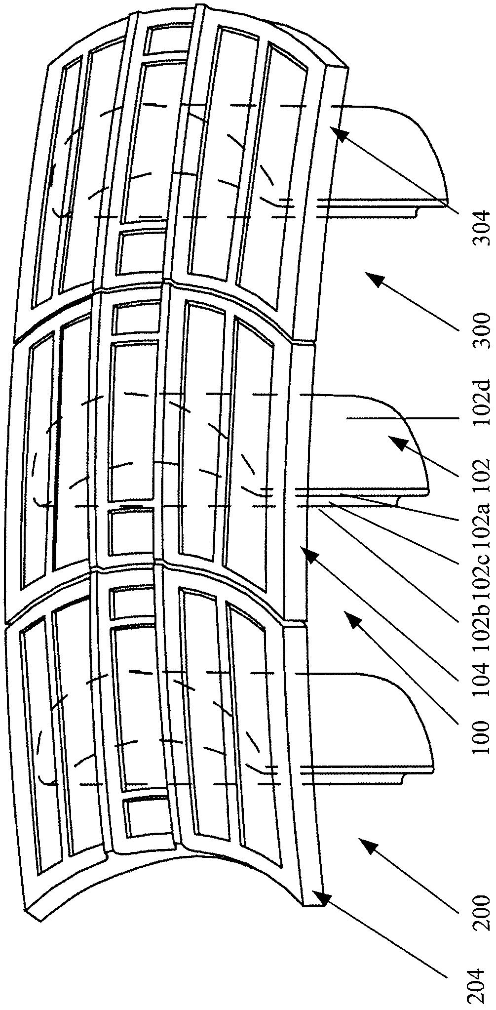 Turbine rotor blade, rotating assembly and turbine engine