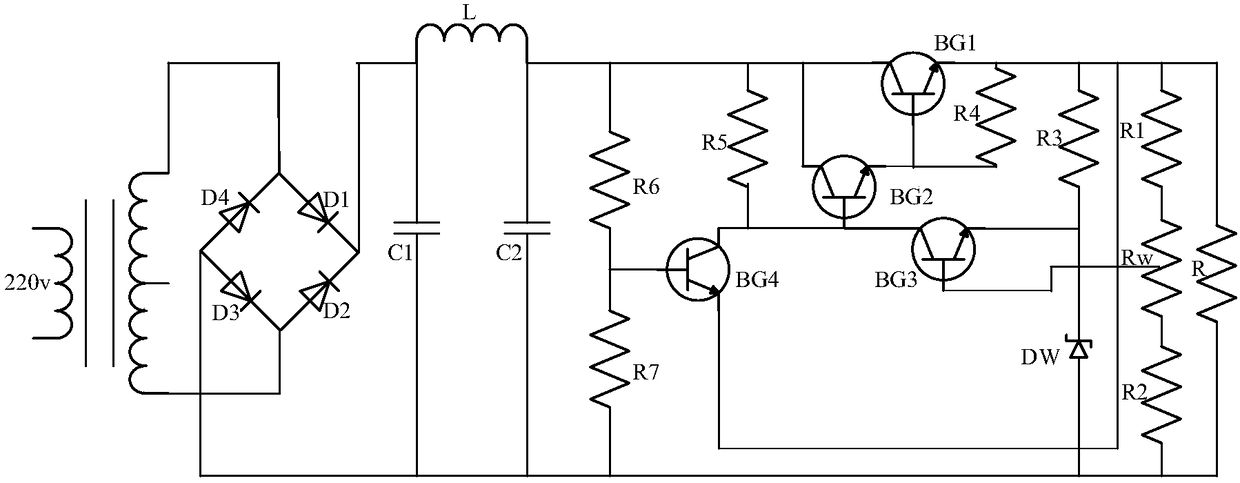 Implantable wireless electric energy transmission device