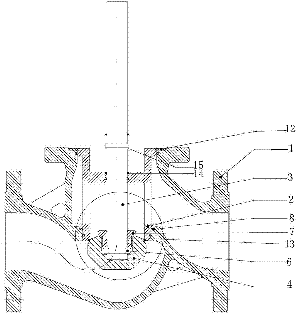 Block valve capable of being opened and closed reversely