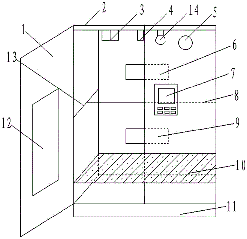 Intelligent underwear cabinet