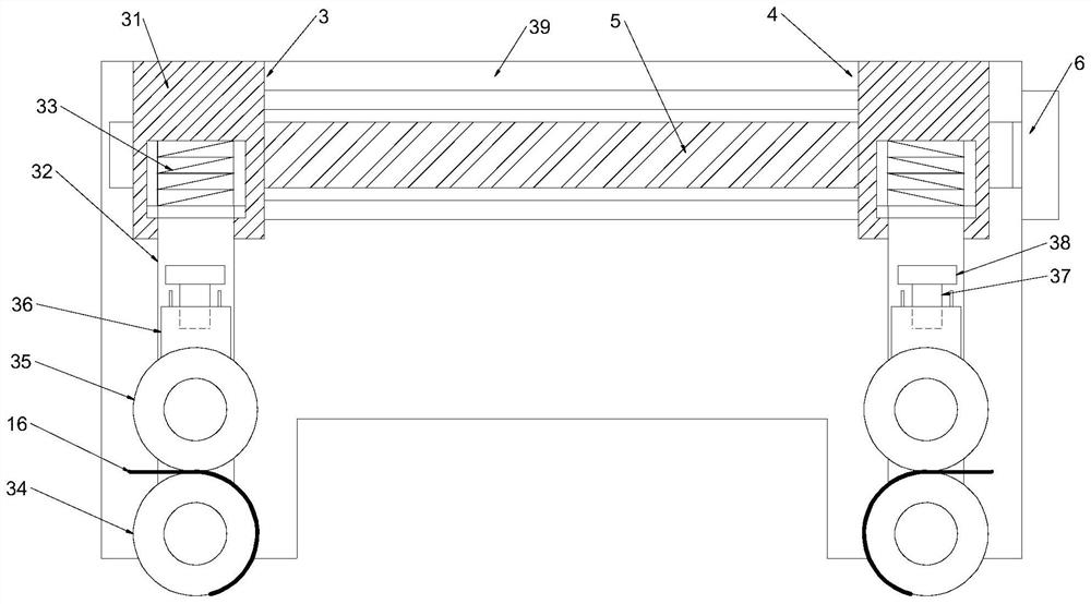 Heat setting stretching equipment for cloth textile production