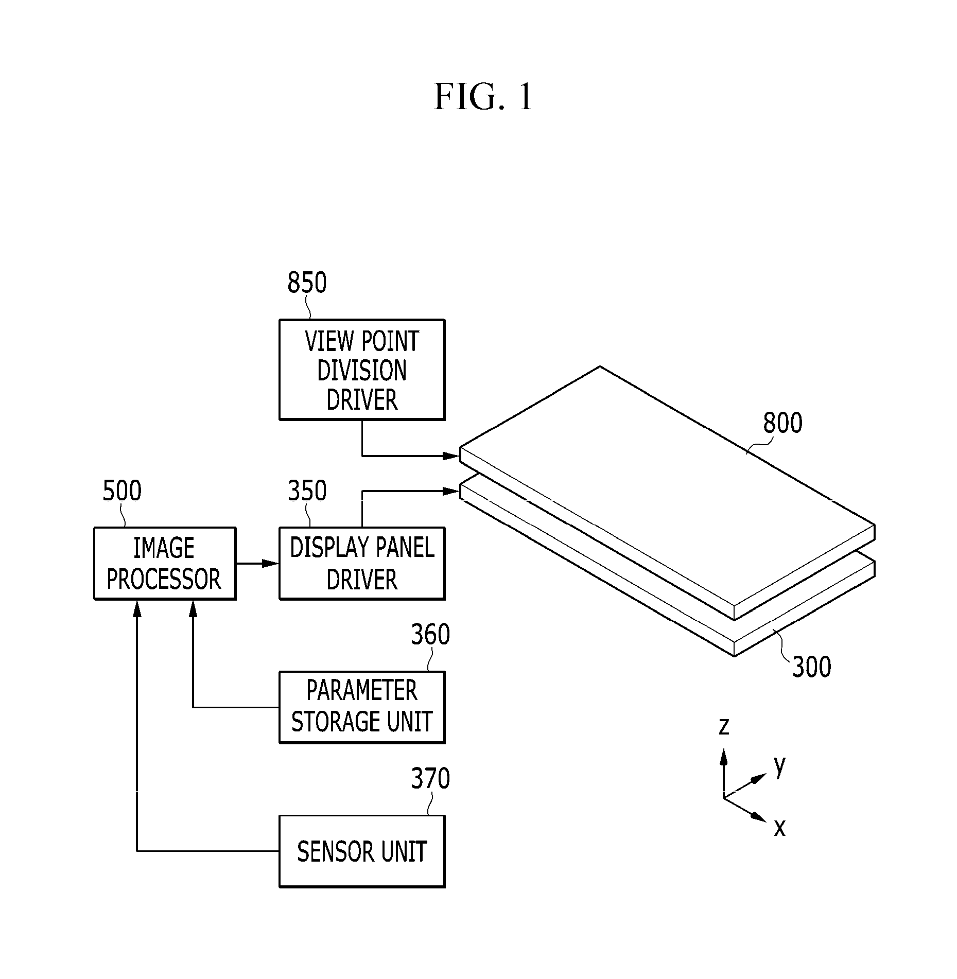 Three-dimensional image display device and driving method thereof