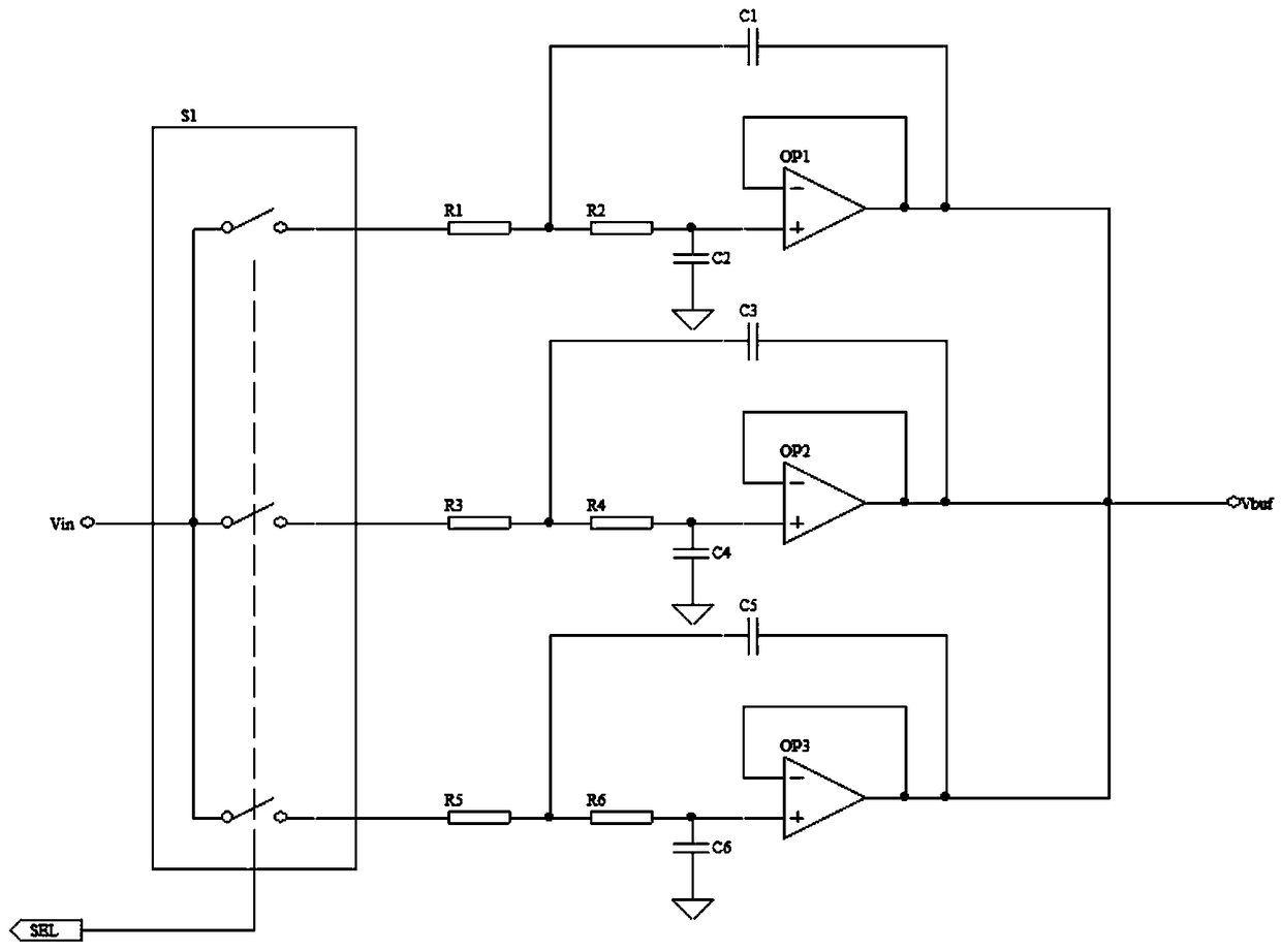 Sampling adaptive direct-current electronic transformer detection converter