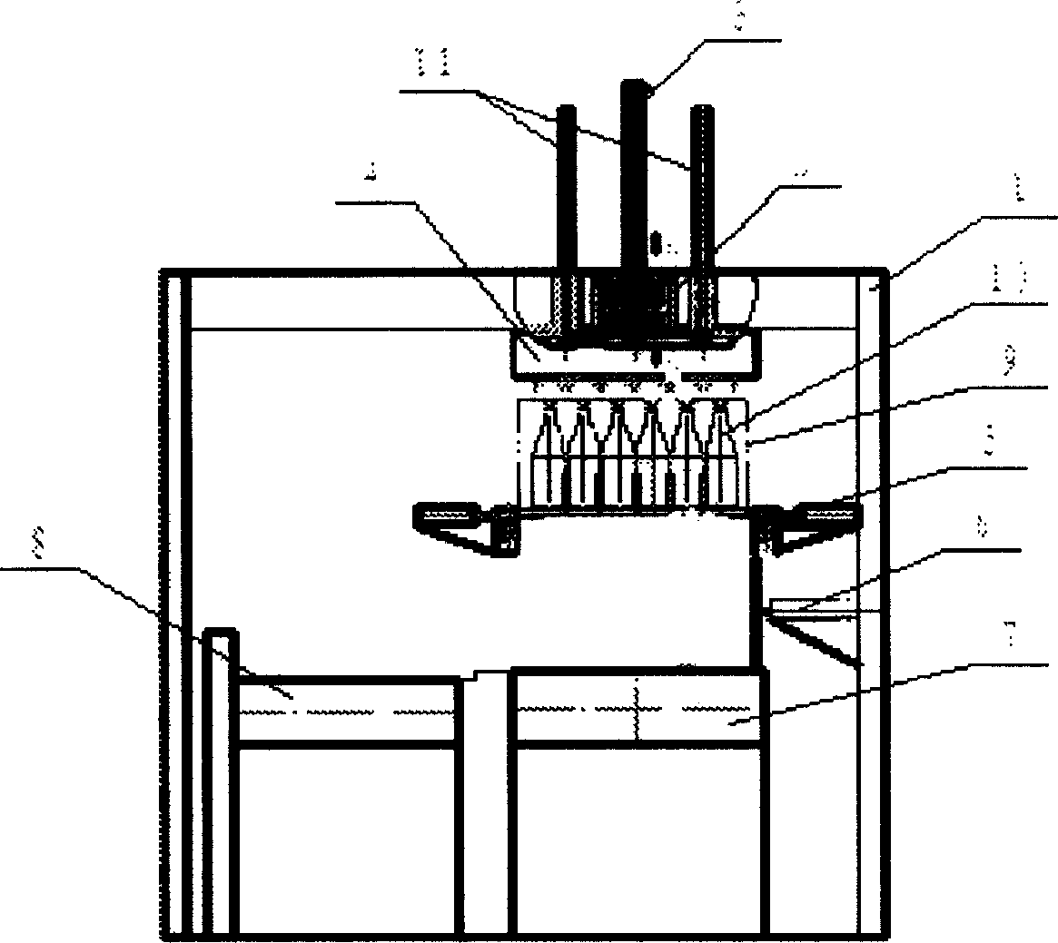 Self-operated method and system for removing group of bottle from container