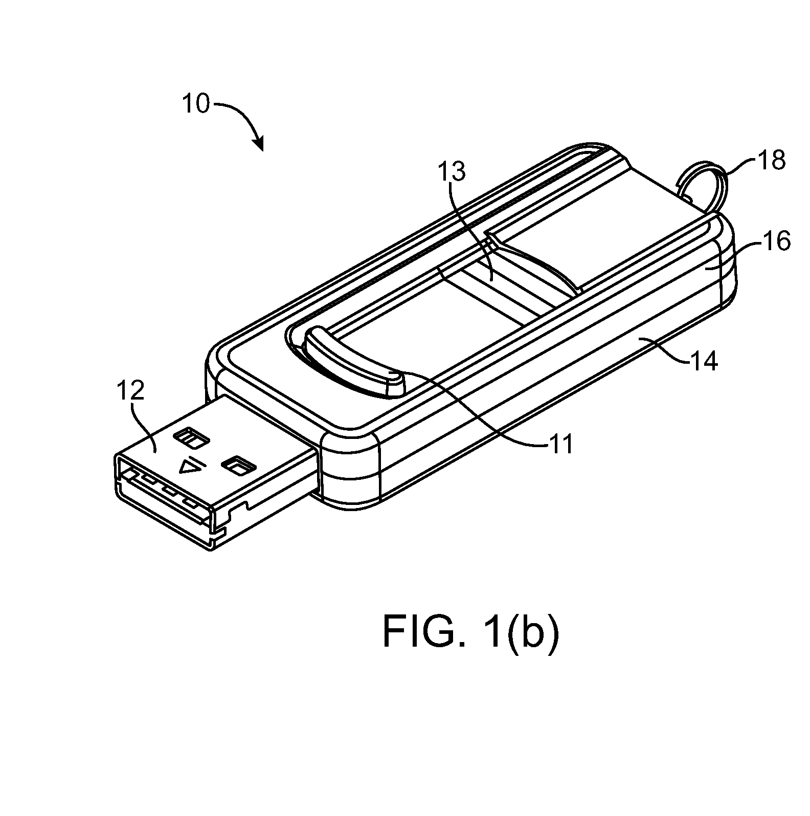 Press/push flash drive