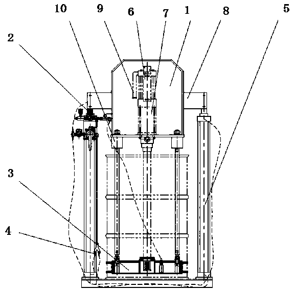 Up-drawn copper and aluminum material continuous casting machine unit based on internet of things