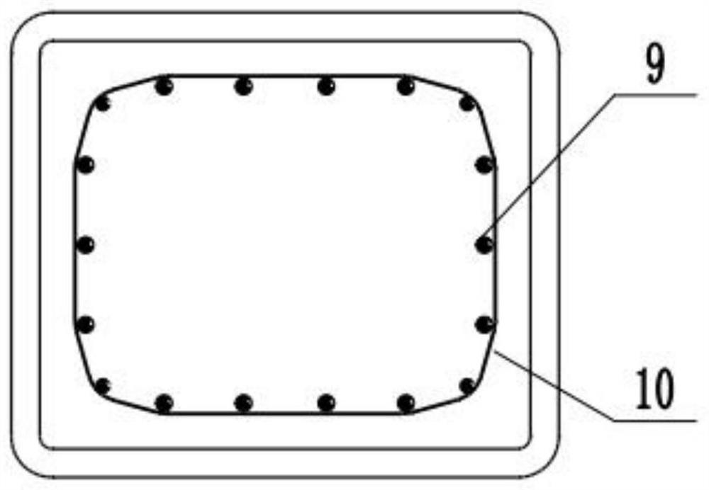 Supporting disc type prestressed concrete pile