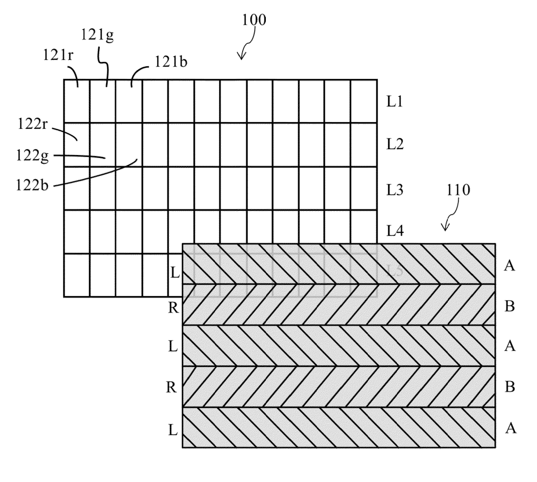 Three dimensional display panel and phase retardation film thereof