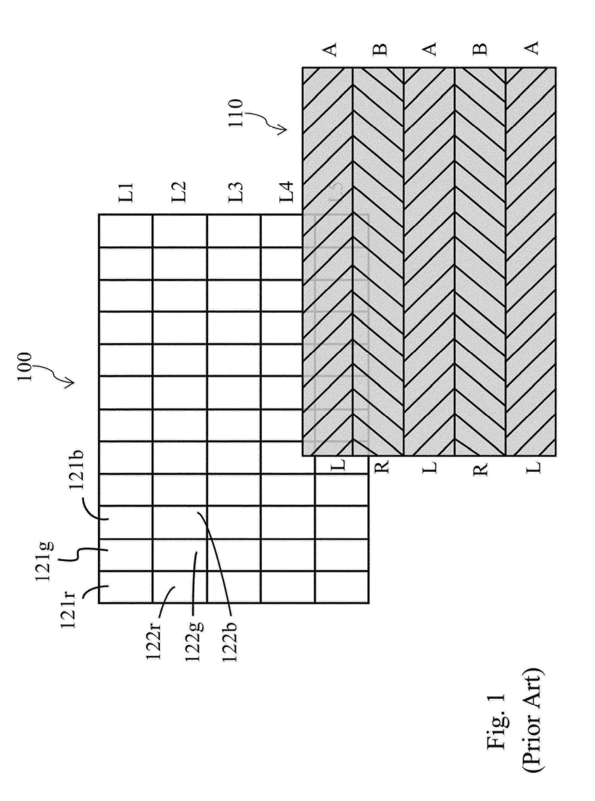 Three dimensional display panel and phase retardation film thereof