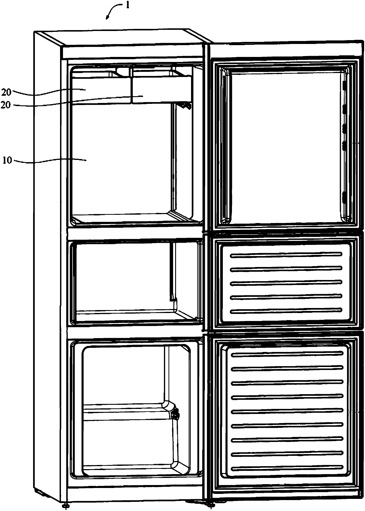 Refrigerating appliance