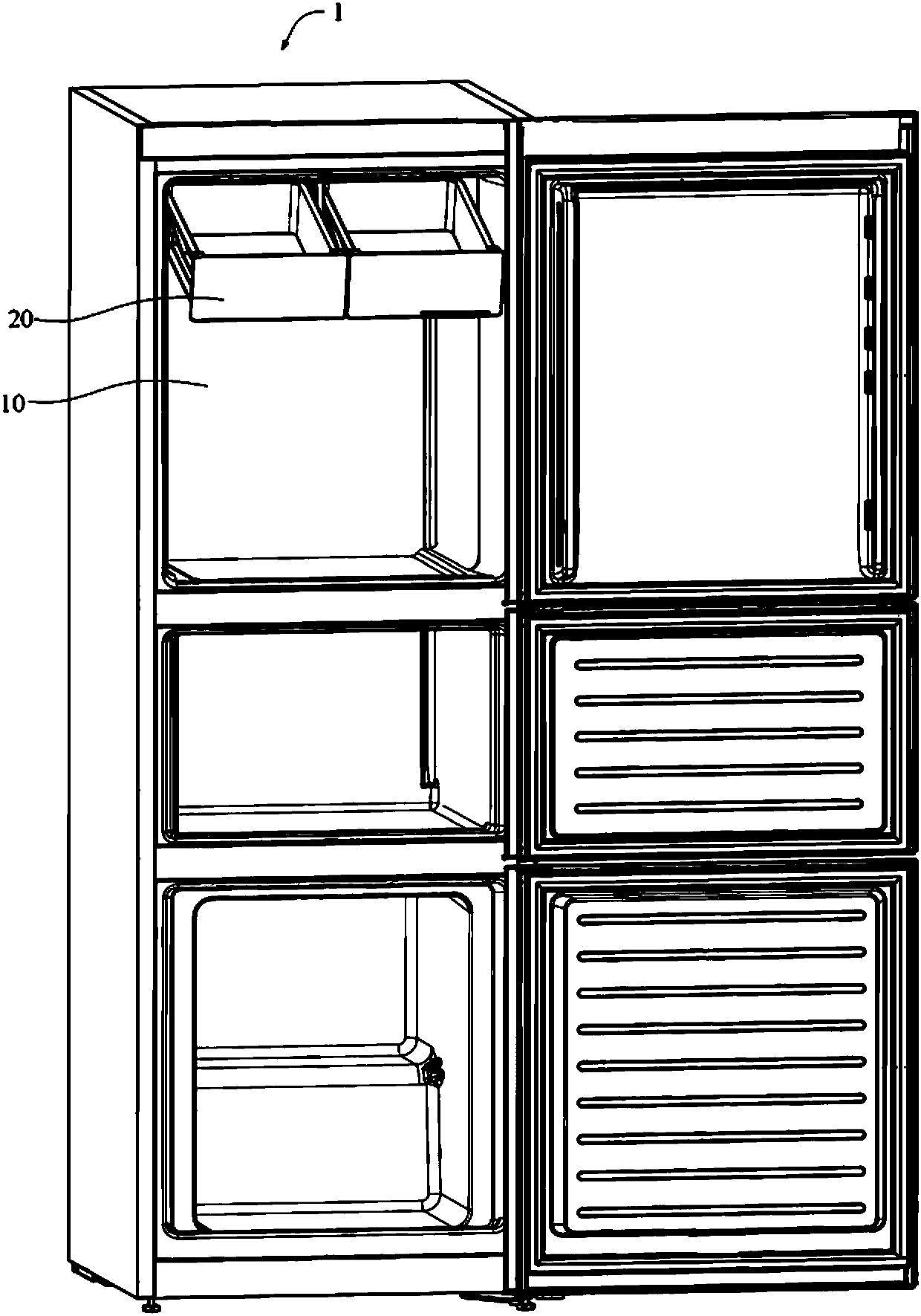 Refrigerating appliance