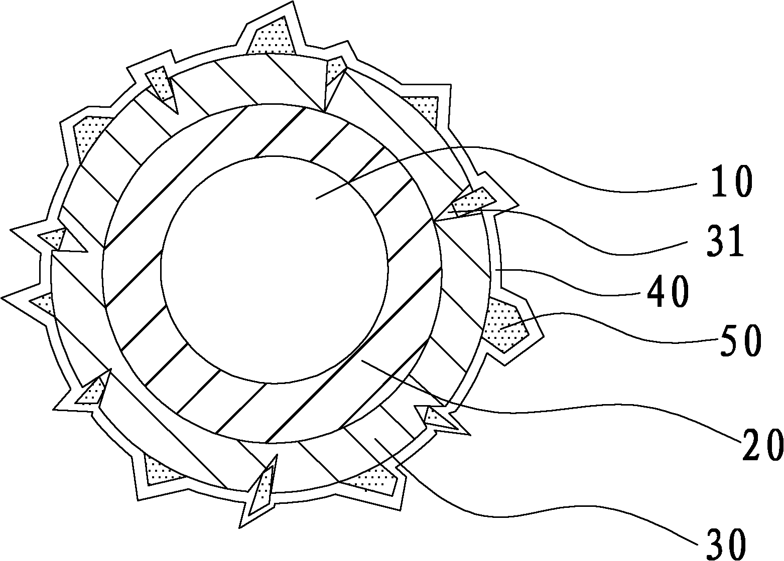 Diamond fretsaw and manufacture method thereof