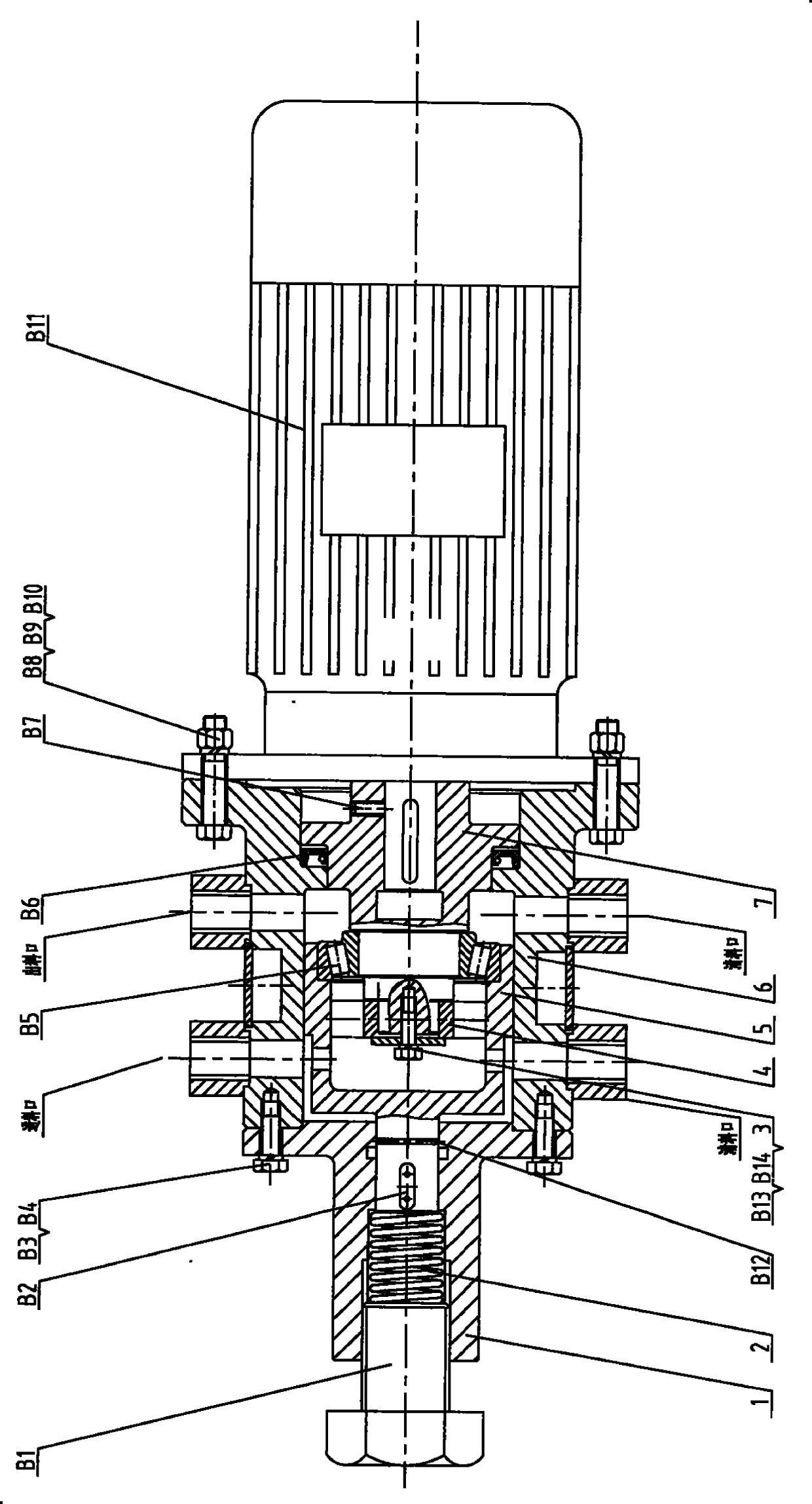 Waste and old tyre powder modified asphalt grinding machine