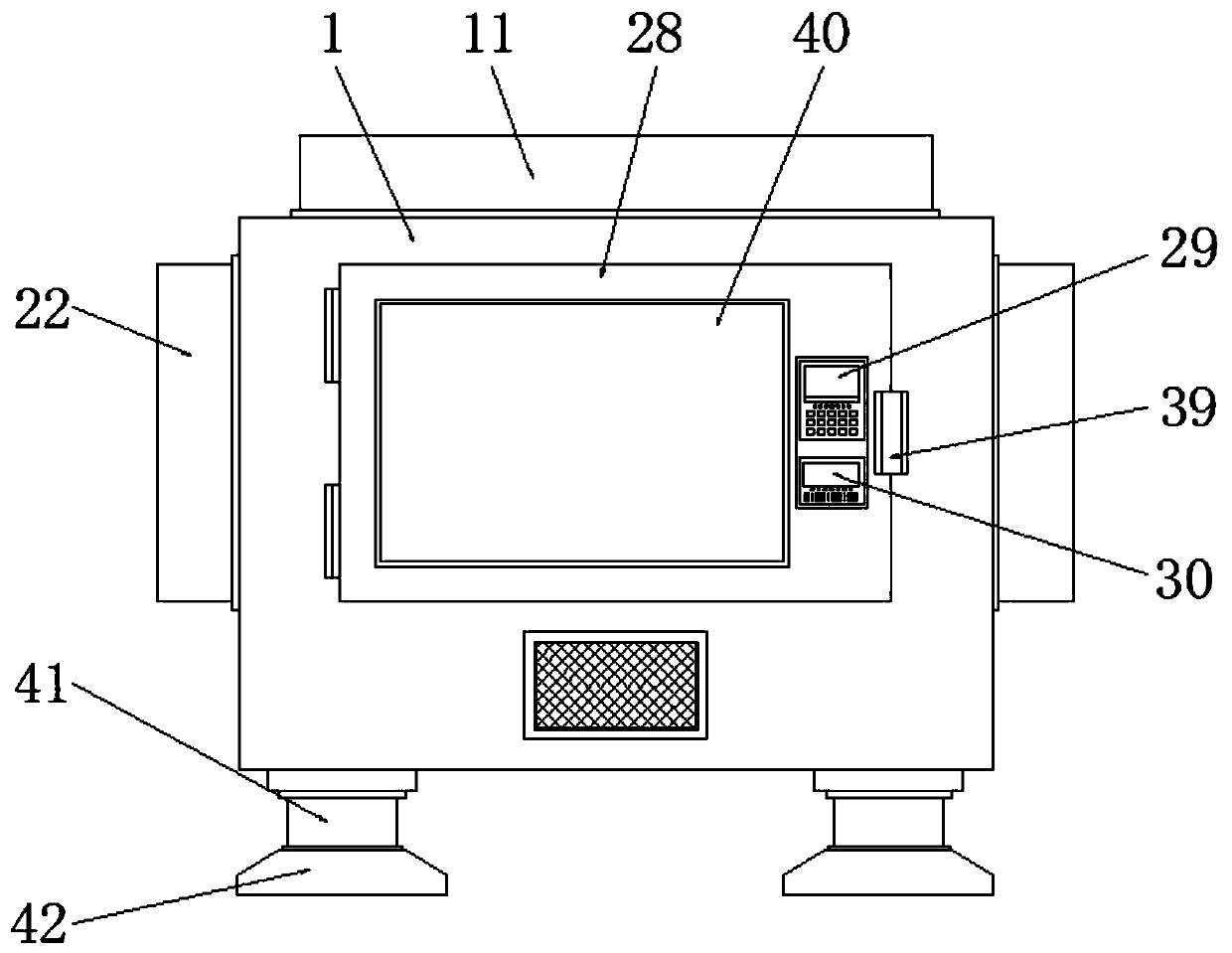 A 3D printer with purification function and purification control system