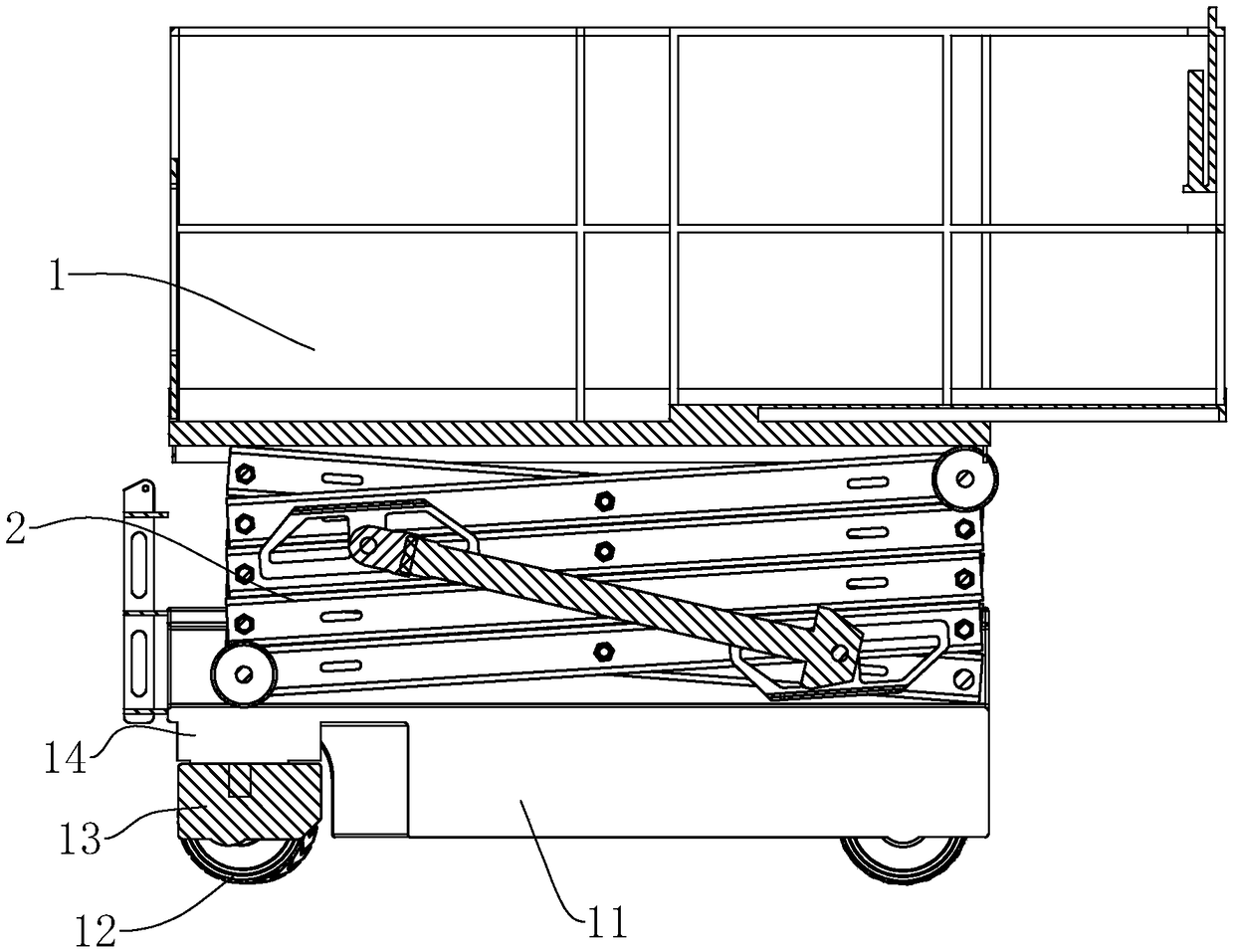 High-altitude lifter and lifting method