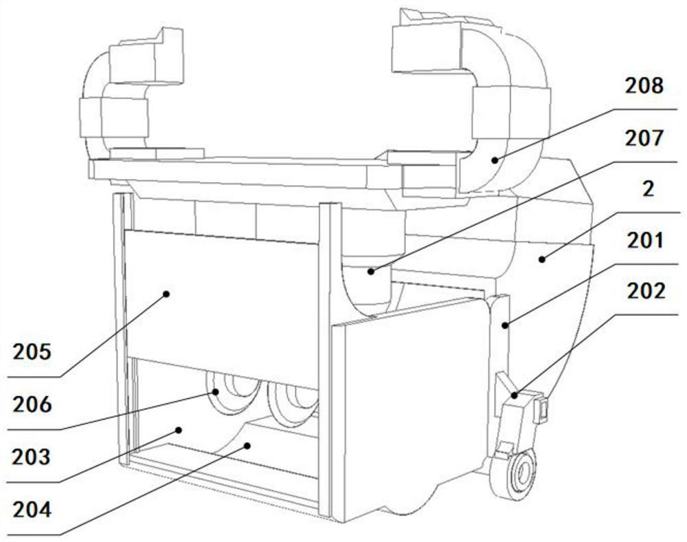 A kind of magnetite pretreatment equipment