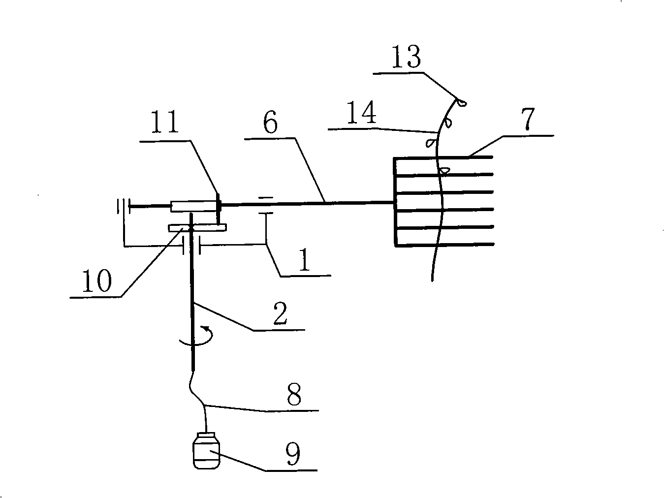 Fruit picking machine