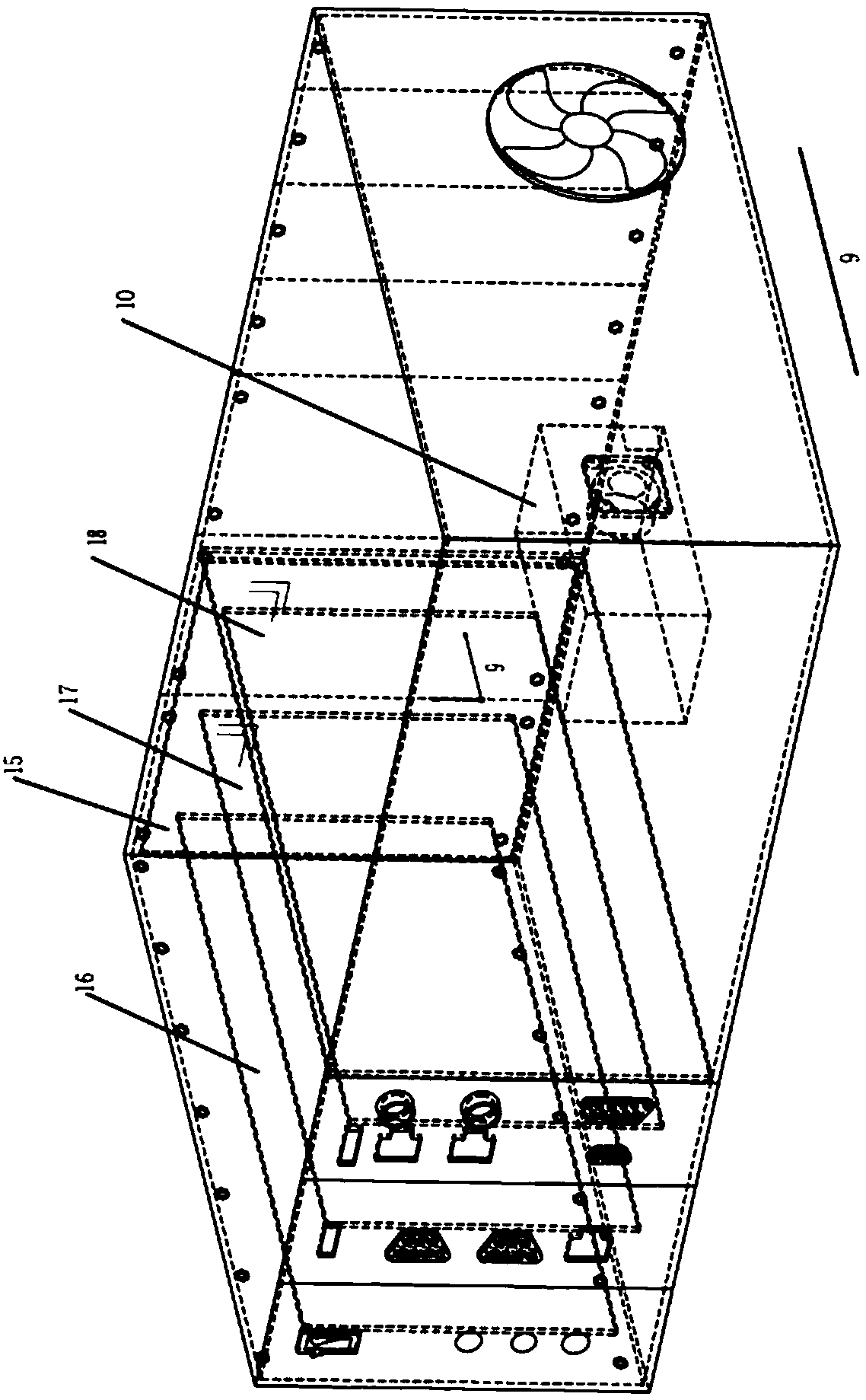 Magnetic levitation train speed and distance measuring system