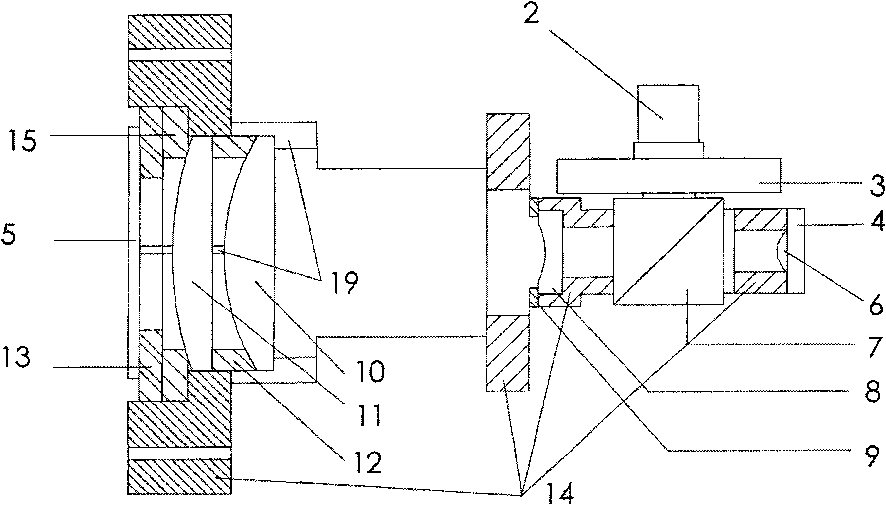 Optical beam-expanding collimation system