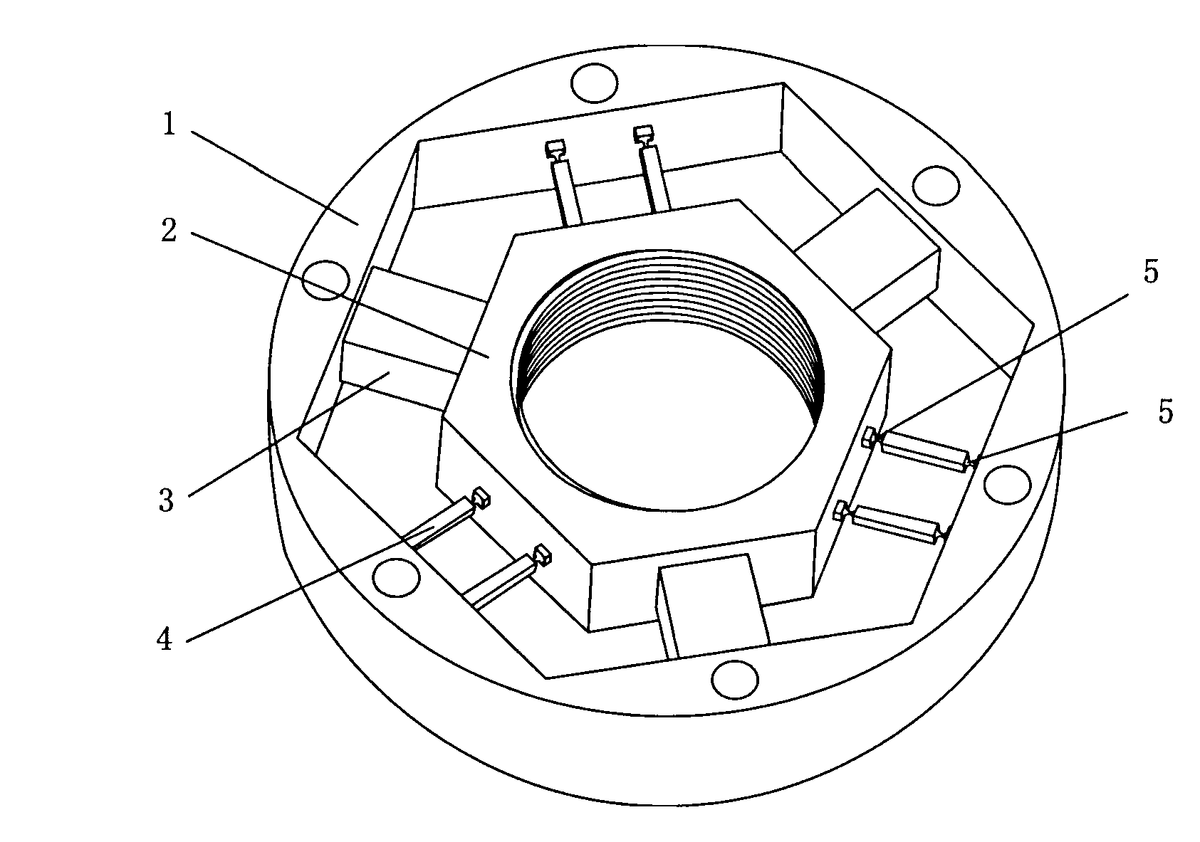 Nearly singular configuration wide-range parallel six-dimensional force sensor