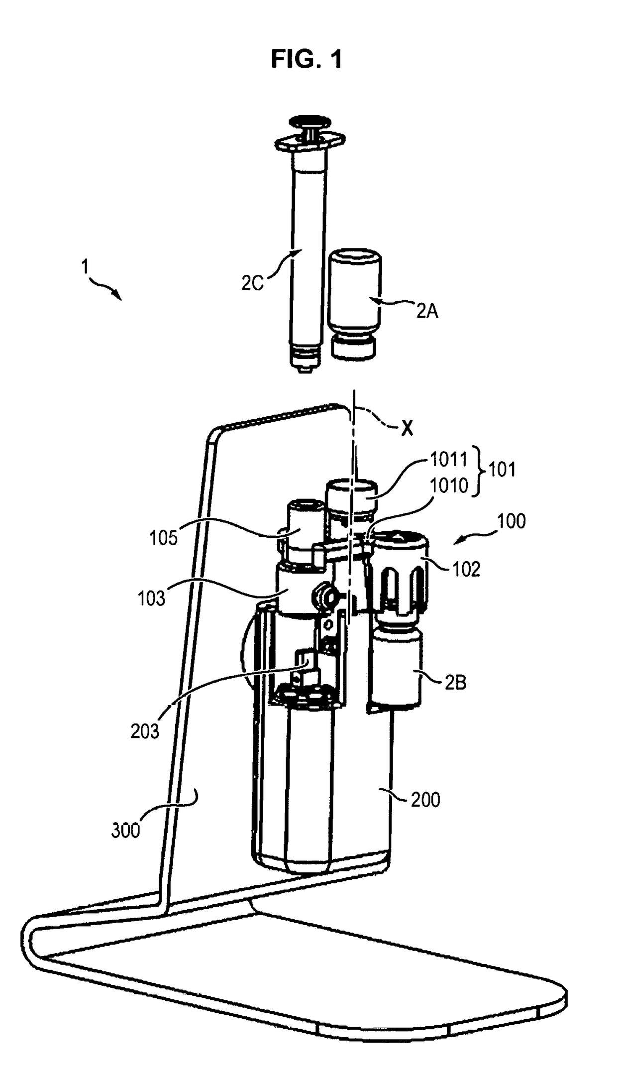 Device for reconstituting a pharmaceutical composition