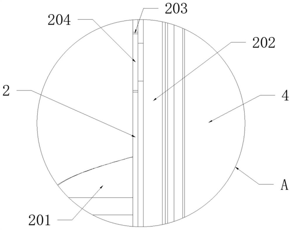 Deep soil sampling device for base detection