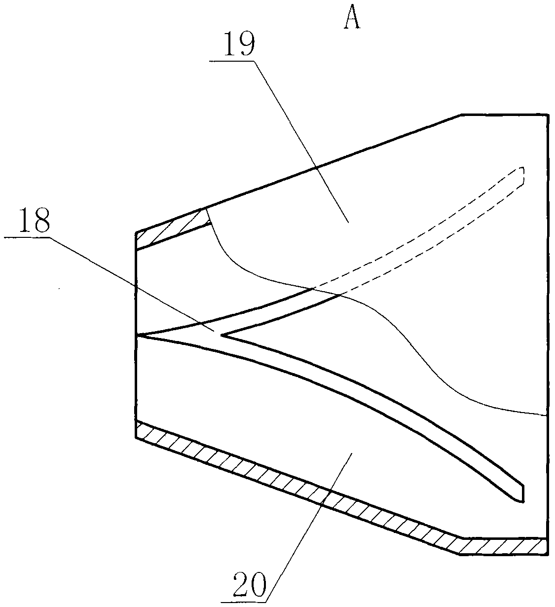 Thermal stretch processing method of ultra-high molecular weight polyethylene diaphragm