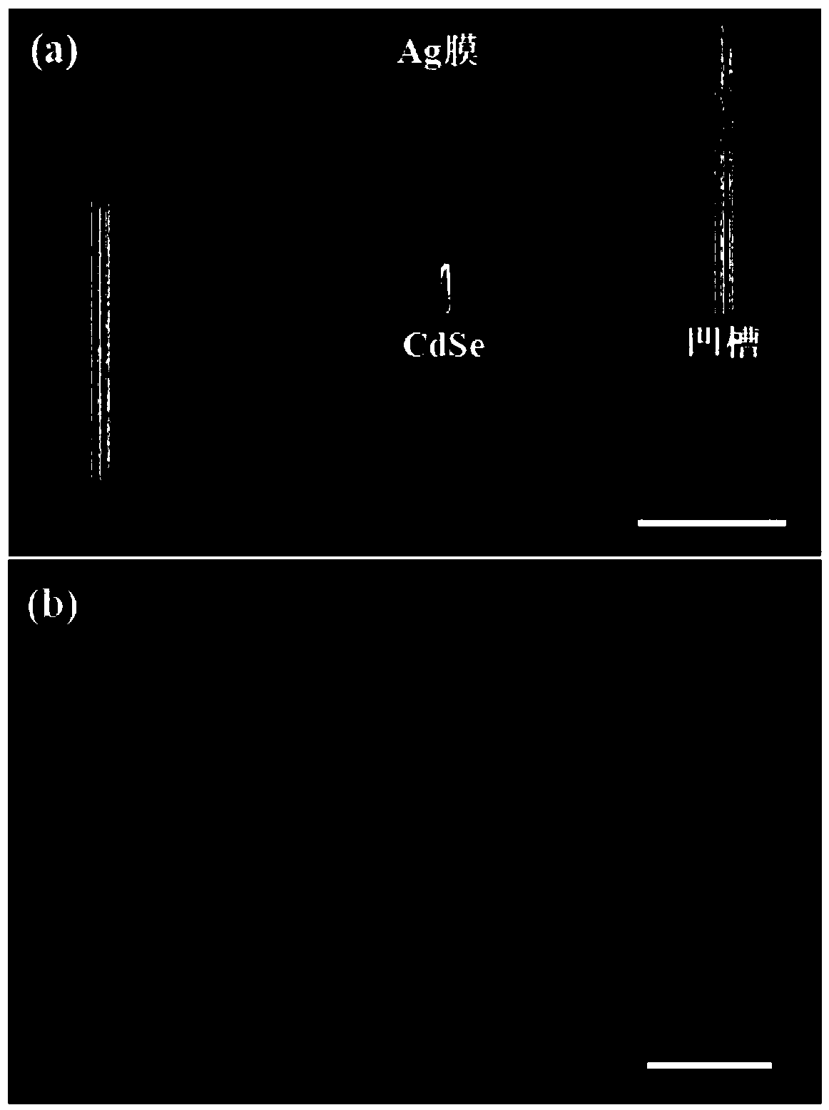 Metal-semiconductor composite structure, an SPPs excitation mode and preparation method