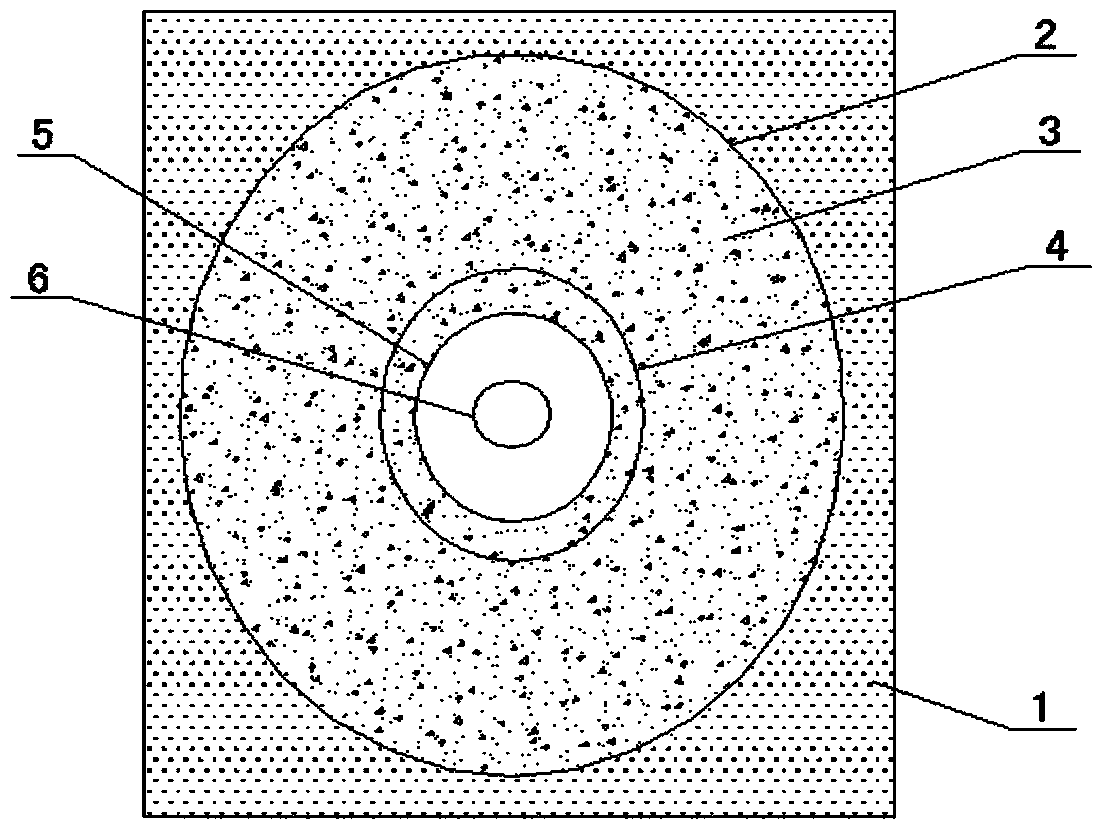 Quick measurement method of coal seam gas pressure