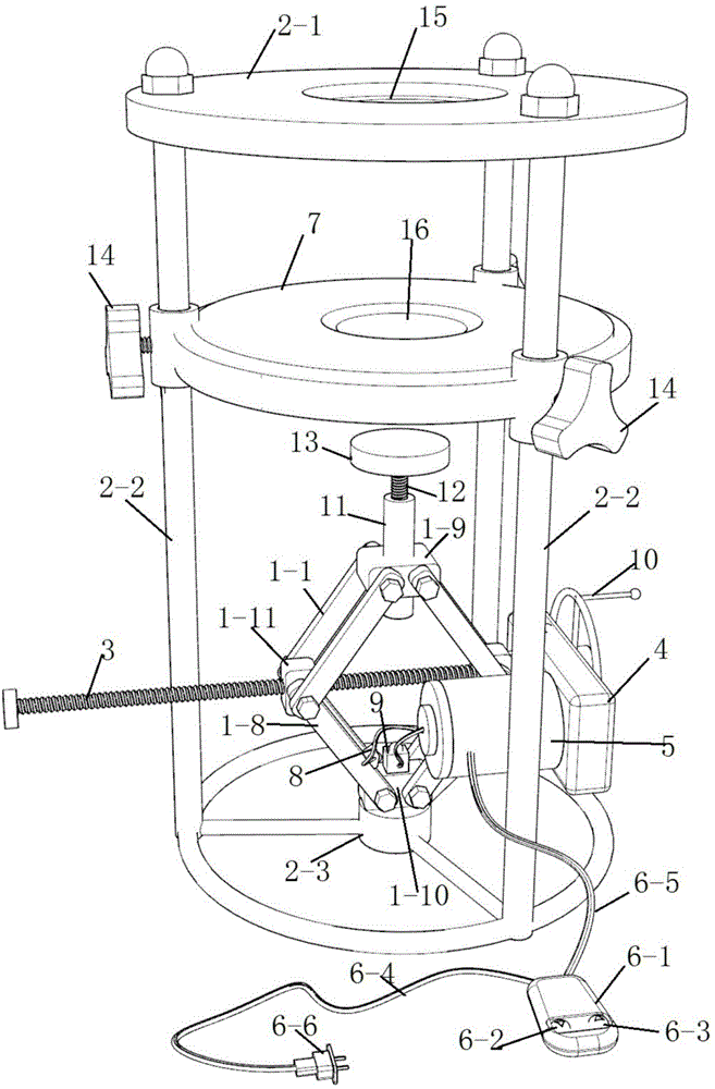 Power-driven and manual integrated specimen demolder