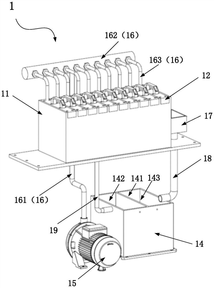 A kind of stripping device and method